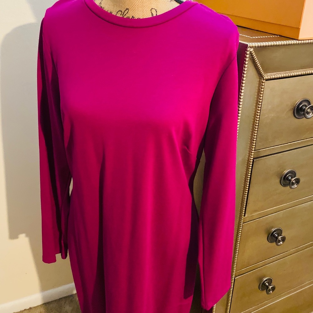 THE VANITY ROOM EGGPLANT DRESS